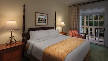 1 bedroom, desk, iron/ironing board, travel cot