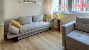 Suite estudio urbana | Tabla de planchar con plancha y wifi gratis