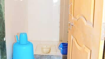 Superior Triple Room | Bathroom | Shower, slippers, towels, soap