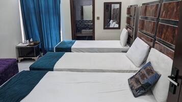 Free WiFi, bed sheets