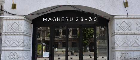 Fachada de la propiedad