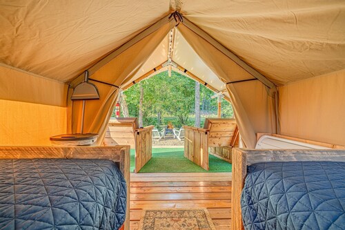 Nature Retreat: Cozy tent|HVAC|Spa Bath