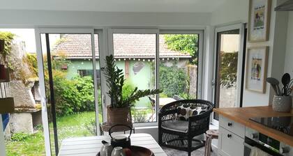 At the entrance to the charming village of TRENTEMOULT, La maison de Joséphine,