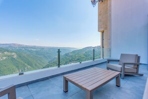 Vue sur les montagnes