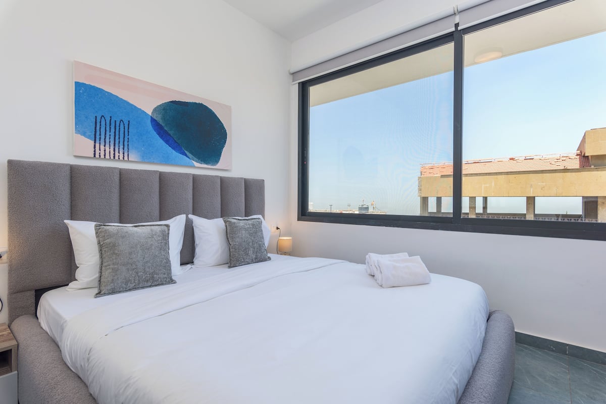 Appartement, 1 tweepersoonsbed | Uitzicht op de bergen