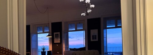 Welcome to Seas The View, a beautiful one-bedroom flat brimming with Victorian character and offerin