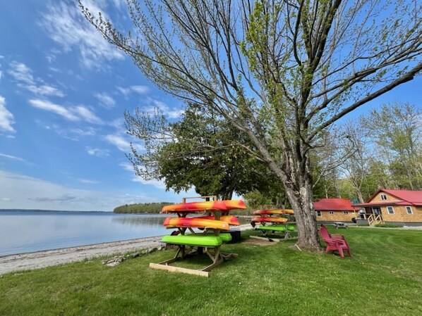 Property grounds - The Beach Bum | Modern Cabin on the Sand (Burnham)