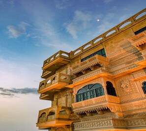 Façade de l’hébergement