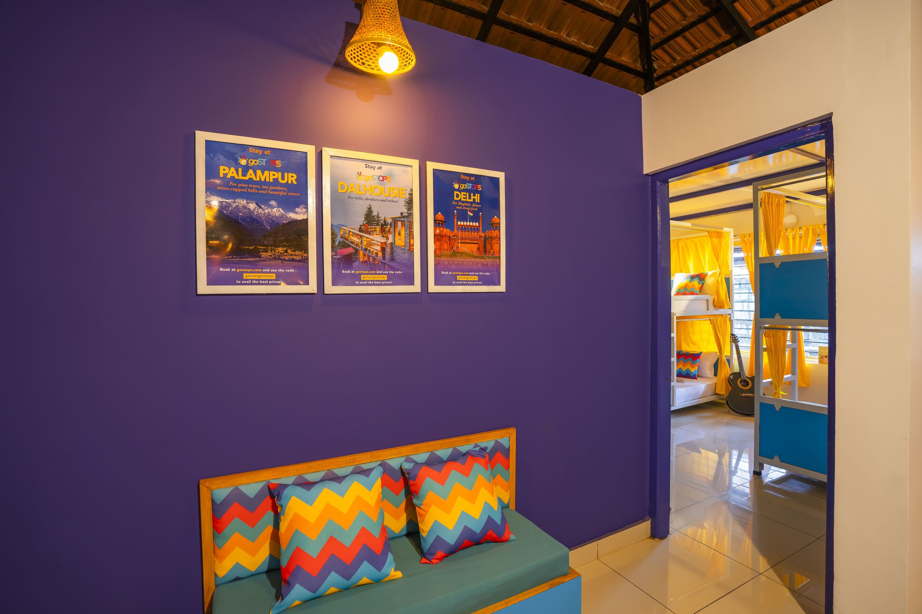 Sala de estar en el lobby