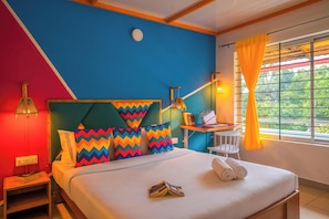 Chambre Deluxe double, salle de bain privée | AccÚs au Wi-Fi (inclus)