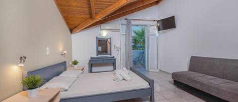 豪華開放式客房, 花園景 | 房內夾萬、免費 Wi-Fi