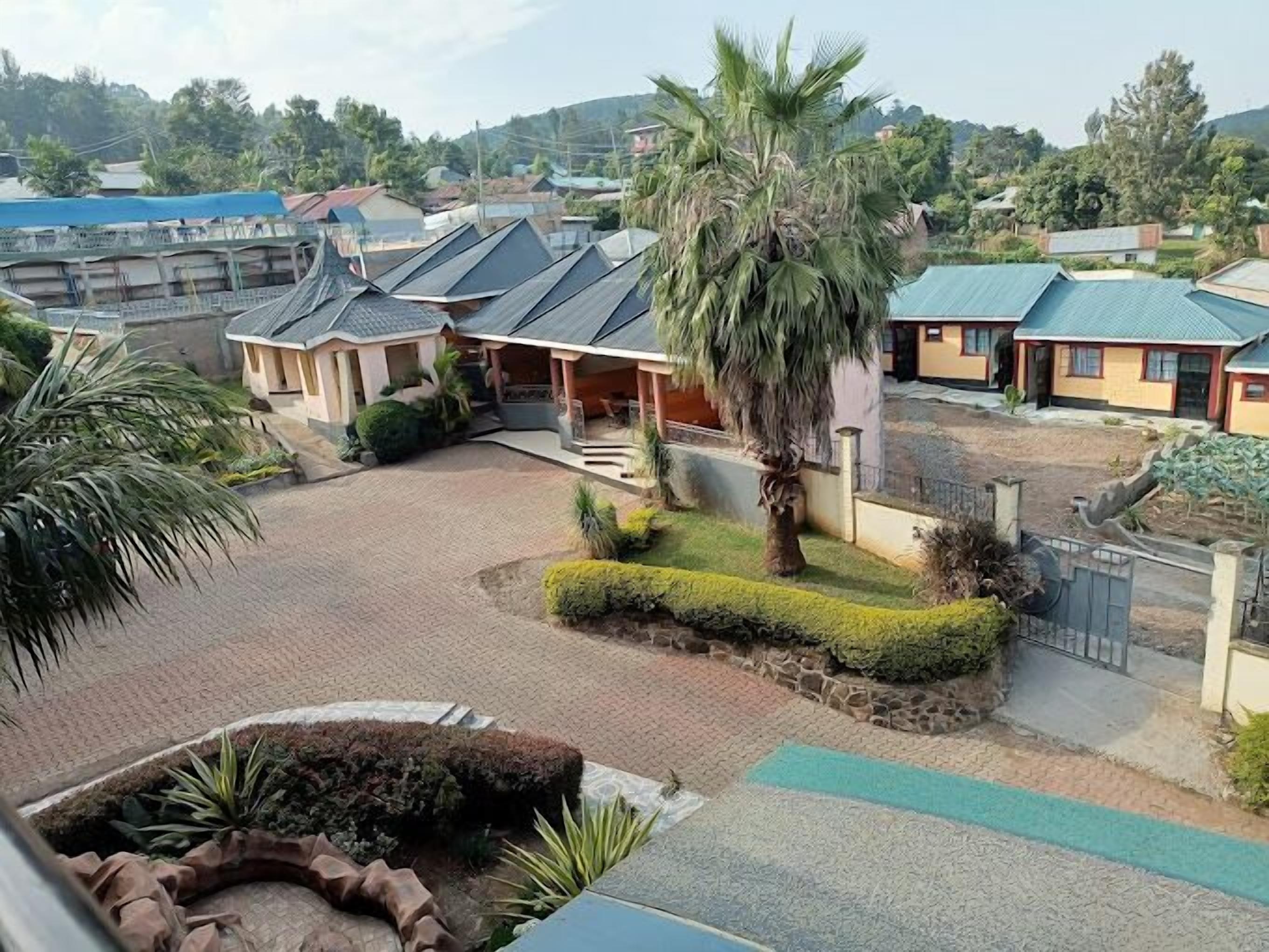 Overnatningsstedets facade