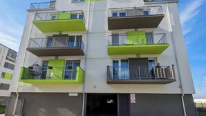 Studio, Smoking, Balcony | Exterior - Juniper Studio Near Supermarkets (Kecskemet)
