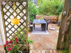 Outdoor dining - Chalet an der Bode *Große Auszeit* centrally located on the market square - ideal for families (Braunlage)