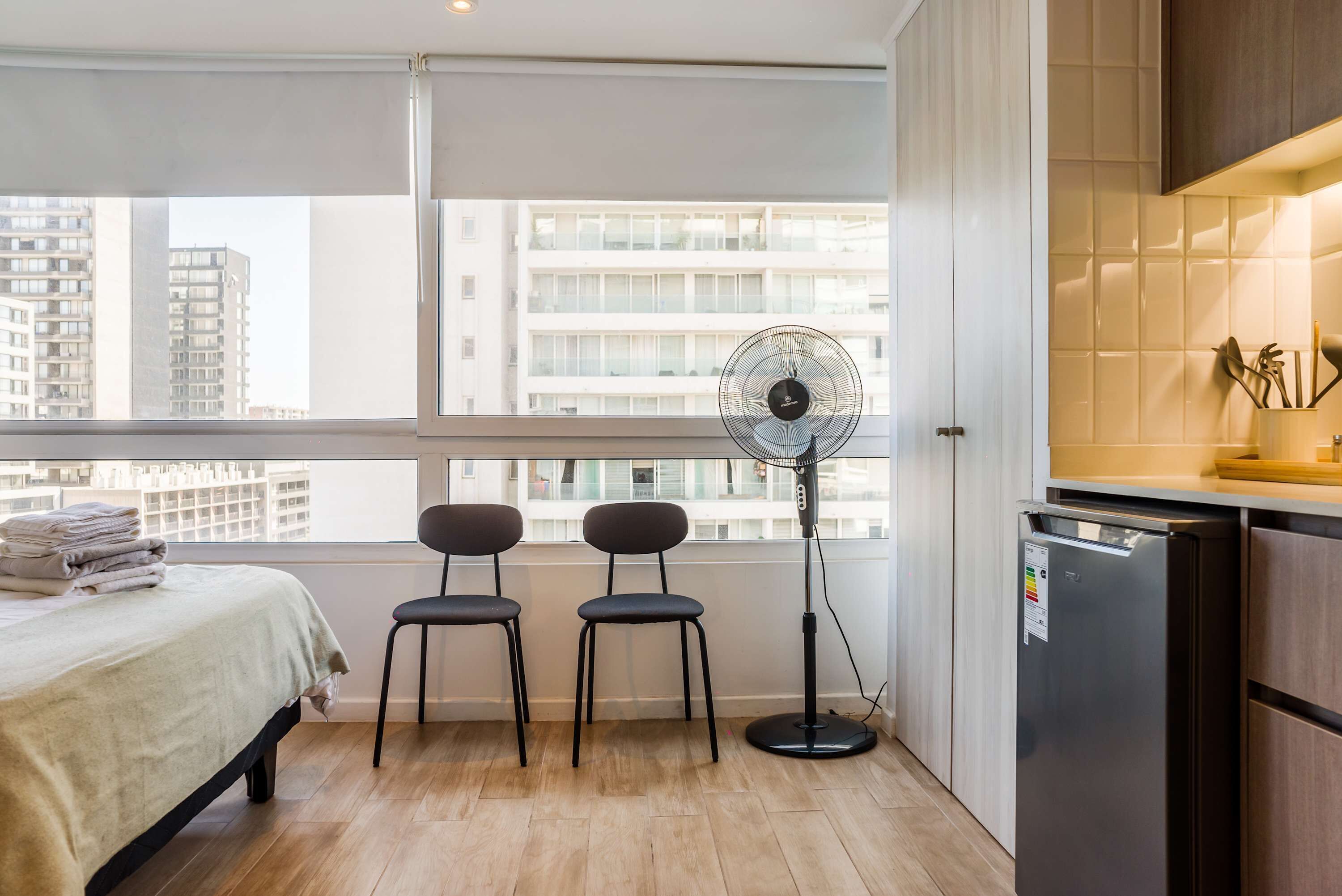 Iron/ironing board, WiFi, bed sheets