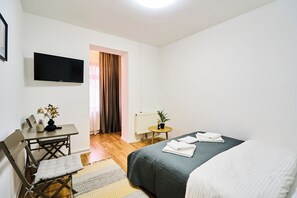 1 Schlafzimmer, Bügeleisen/Bügelbrett, Reisekinderbett, kostenloses WLAN