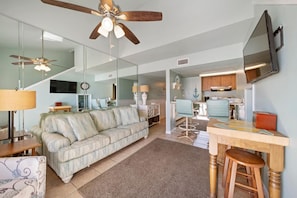 Condo, 1 Queen Bed with Sofa bed (Sugar Beach 342) | Living area - Sugar Beach 342 (Orange Beach)