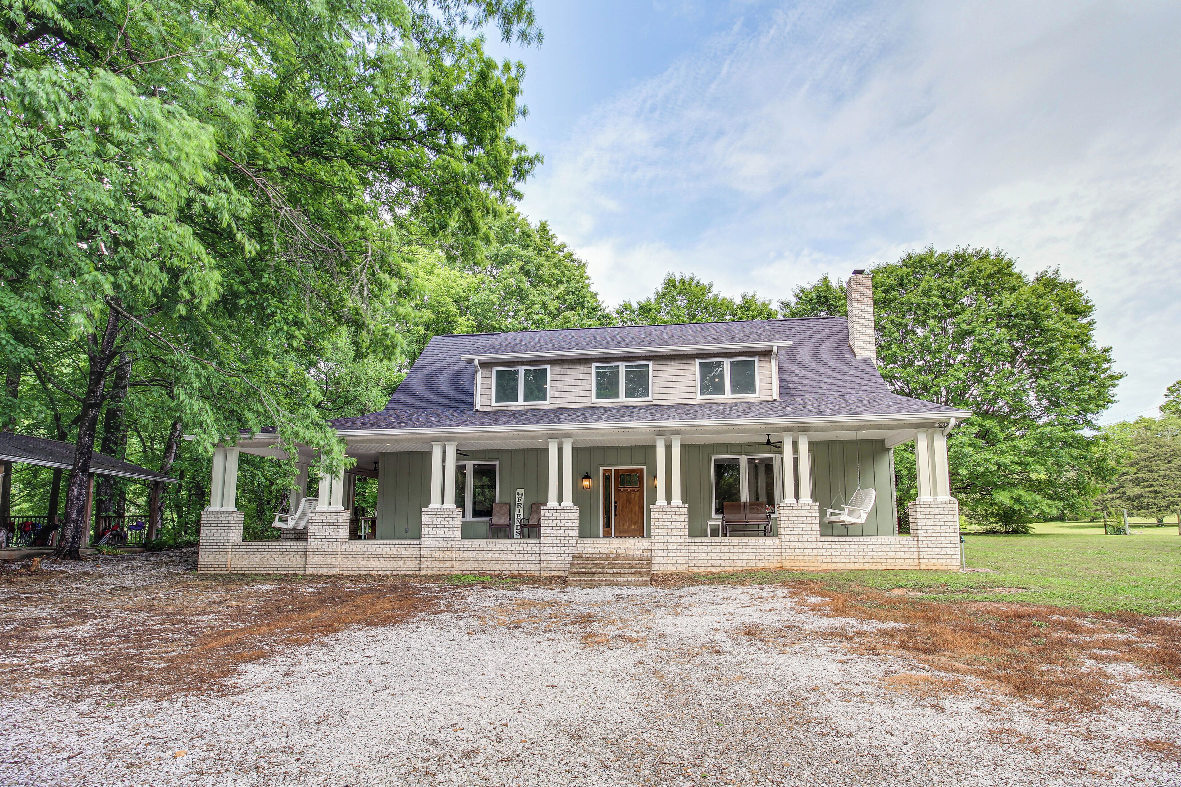 Façade de l’hébergement
