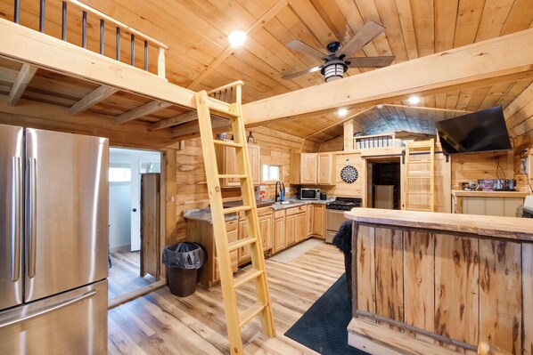 House (2 Bedrooms) | Interior - 1 Mi to Mohican River: Wooded Retreat w/ Trails! (Brinkhaven)