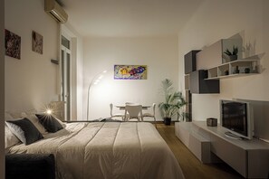 Apartment, City View | 1 bedroom, iron/ironing board, free WiFi