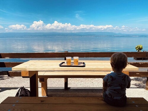 Appartement tout confort pieds dans l'eau avec vue imprenable , pause nature