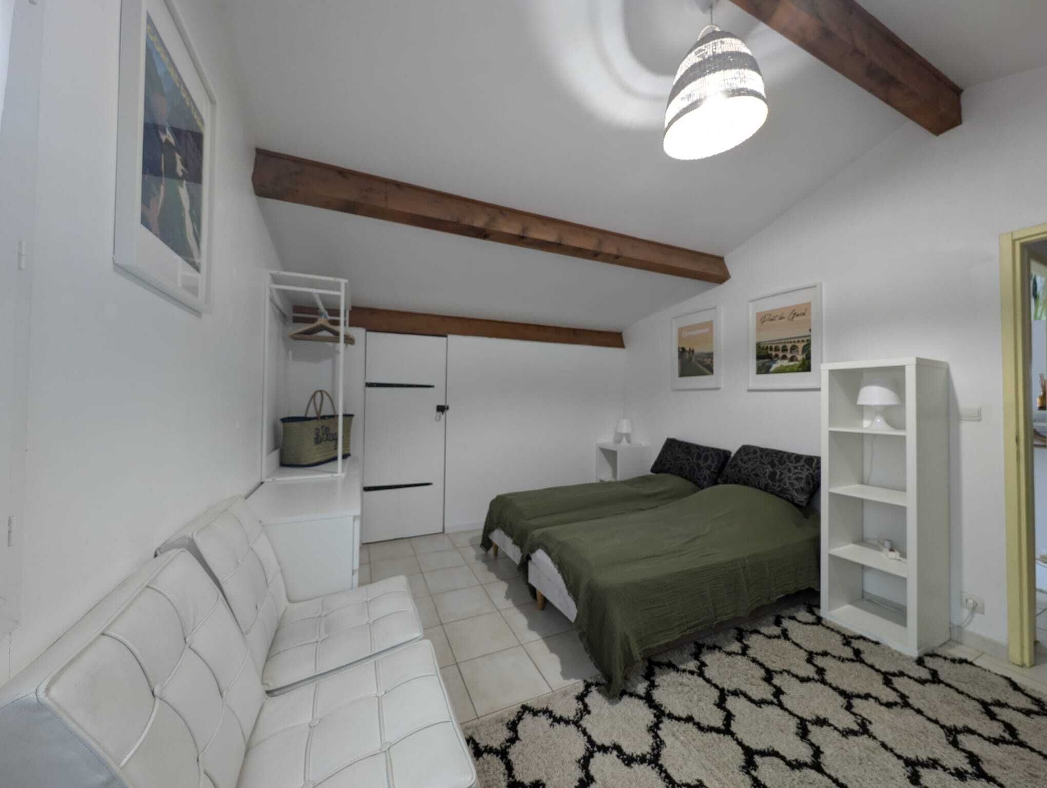 4 chambres, lit parapluie, Wi-Fi, draps fournis