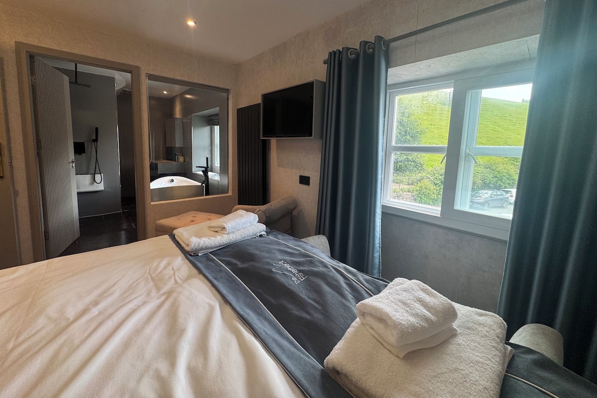 Deluxe studio suite | 1 slaapkamer, luxe beddengoed, donzen dekbedden, gratis wifi