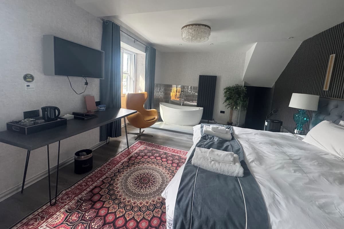 1 slaapkamer, luxe beddengoed, donzen dekbedden, gratis wifi
