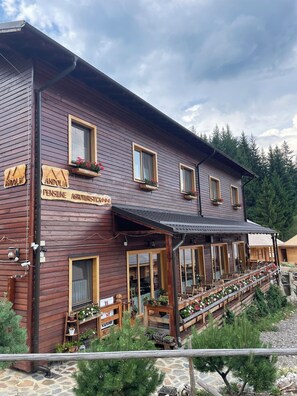 Voorkant van accommodatie