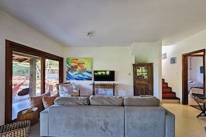 Chalet | Living room - Casa Maritacas (Sao Sebastiao)