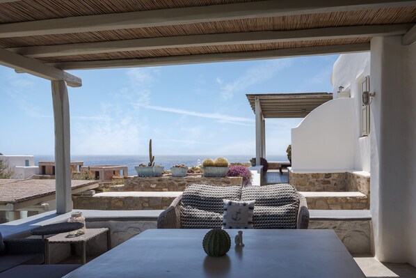 Villa - havudsigt | Balkon