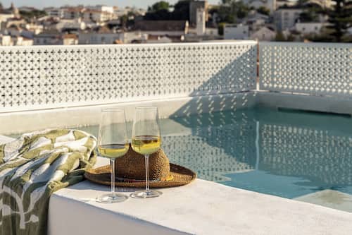 Rooftop pool