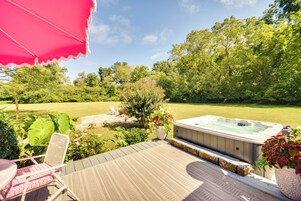 Fachada de la propiedad