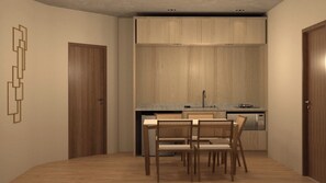 Premium appartement, balkon | Een laptopwerkplek, gratis wifi