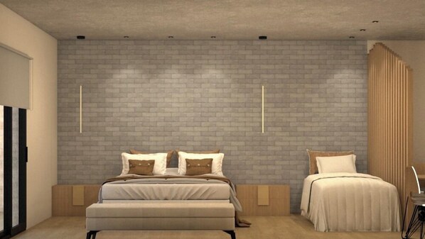 Comfort Triple Room, Balcony