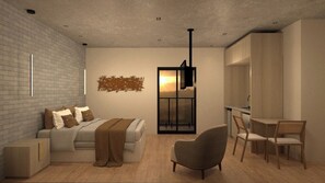 Comfort Twin kamer, balkon | Een laptopwerkplek, gratis wifi