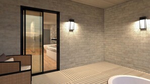 Luxe tweepersoonskamer, uitzicht op zwembad | Een laptopwerkplek, gratis wifi