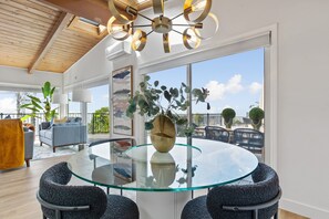 Dining - Serene Oceanview Escape With Expansive Deck 3 Bedroom Home (Half Moon Bay)