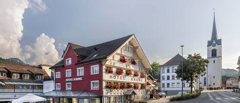 Fachada del alojamiento