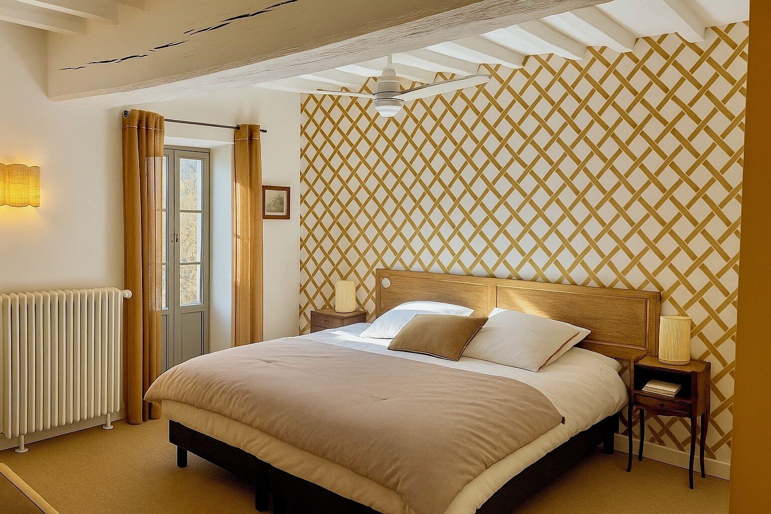 4 Schlafzimmer, Schreibtisch, Bügeleisen/Bügelbrett, Reisekinderbett