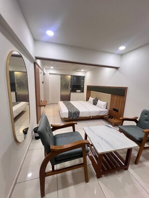 Executive Double Room, City View | Iron/ironing board - Hotel Royal Manor-Rajkot (Rajkot)