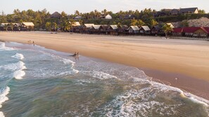 Overnatningsstedets facade