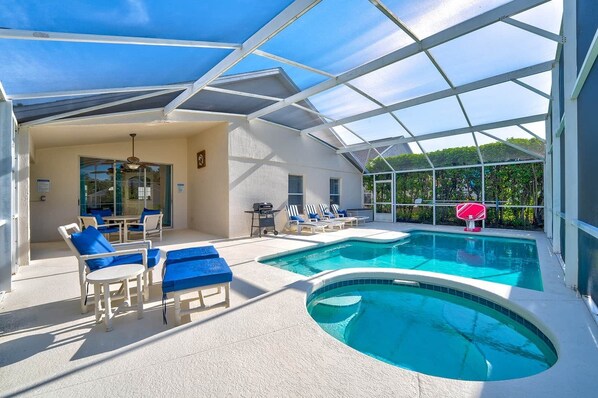 屋外プール、温水プール