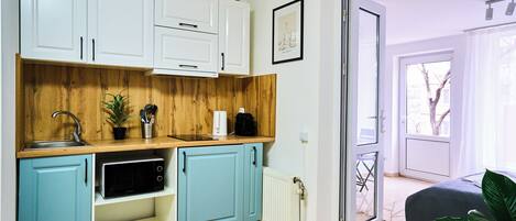 1 slaapkamer, een strijkplank/strijkijzer, reisbedje, gratis wifi