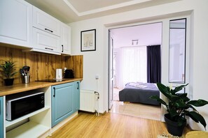 1 Schlafzimmer, Bügeleisen/Bügelbrett, Reisekinderbett, kostenloses WLAN