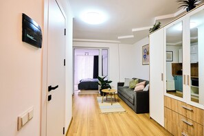 1 Schlafzimmer, Bügeleisen/Bügelbrett, Reisekinderbett, kostenloses WLAN