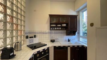 Apartment | Eigene Küche | Kühlschrank, Mikrowelle, Ofen, Herdplatte