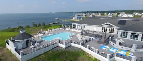Piscine couverte, piscine extérieure