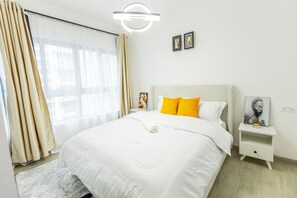 1 bedroom, iron/ironing board, free WiFi, bed sheets