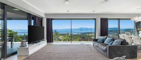 TV, fireplace, table football, offices